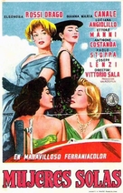 Donne sole - Spanish Movie Poster (xs thumbnail)
