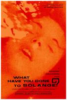Cosa avete fatto a Solange? - Movie Poster (xs thumbnail)