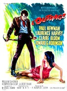 The Outrage - French Movie Poster (xs thumbnail)