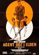 Thunderball - Danish Movie Poster (xs thumbnail)