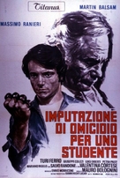 Imputazione di omicidio per uno studente - Italian Movie Poster (xs thumbnail)