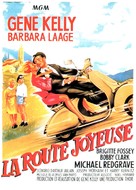 The Happy Road - French Movie Poster (xs thumbnail)