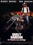 Harley Davidson and the Marlboro Man - French Movie Poster (xs thumbnail)