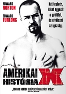 American History X - Hungarian DVD movie cover (xs thumbnail)