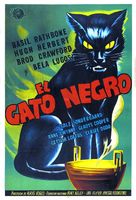 The Black Cat - Argentinian Movie Poster (xs thumbnail)