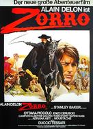 Zorro - German Movie Poster (xs thumbnail)