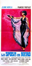 La mari&eacute;e &eacute;tait en noir - Italian Movie Poster (xs thumbnail)
