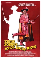 Zorro, the Gay Blade - Spanish Movie Poster (xs thumbnail)
