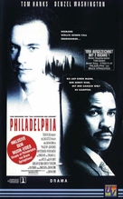Philadelphia - German VHS movie cover (xs thumbnail)