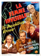 The Invisible Woman - Belgian Movie Poster (xs thumbnail)