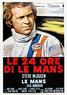 Le Mans - Italian Movie Poster (xs thumbnail)