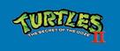 Teenage Mutant Ninja Turtles II: The Secret of the Ooze - Logo (xs thumbnail)