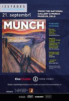 Exhibition on Screen: Munch 150 - Latvian Movie Poster (xs thumbnail)