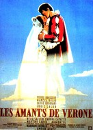 Les amants de V&egrave;rone - French Movie Poster (xs thumbnail)