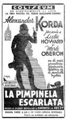 The Scarlet Pimpernel - Spanish poster (xs thumbnail)