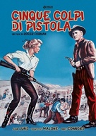 Five Guns West - Italian DVD movie cover (xs thumbnail)