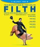 Filth - Finnish Blu-Ray movie cover (xs thumbnail)