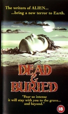 Dead &amp; Buried - British VHS movie cover (xs thumbnail)