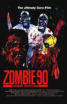 Zombie &#039;90: Extreme Pestilence - British Movie Cover (xs thumbnail)