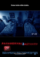 Paranormal Activity 3 - Italian Advance movie poster (xs thumbnail)