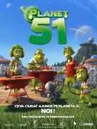 Planet 51 - Romanian Movie Poster (xs thumbnail)