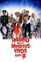 Return of the Living Dead Part II - Argentinian DVD movie cover (xs thumbnail)