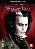 Sweeney Todd: The Demon Barber of Fleet Street - Belgian DVD movie cover (xs thumbnail)