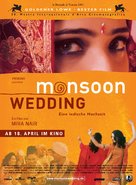 Monsoon Wedding - German Movie Poster (xs thumbnail)