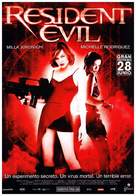 Resident Evil - Chilean Movie Poster (xs thumbnail)