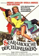 Avventure e gli amori di Scaramouche, Le - German Movie Poster (xs thumbnail)