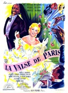 La valse de Paris - French Movie Poster (xs thumbnail)