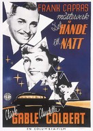 It Happened One Night - Swedish Theatrical movie poster (xs thumbnail)