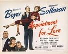 Appointment for Love - Movie Poster (xs thumbnail)
