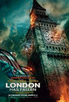 London Has Fallen - British Movie Poster (xs thumbnail)