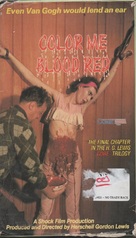 Color Me Blood Red - VHS movie cover (xs thumbnail)