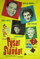 Guys and Dolls - Swedish Movie Poster (xs thumbnail)