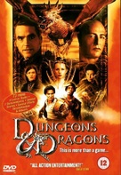 Dungeons And Dragons - British DVD movie cover (xs thumbnail)