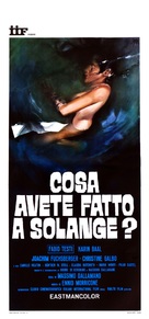 Cosa avete fatto a Solange? - Italian Movie Poster (xs thumbnail)