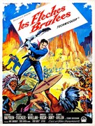 Flaming Feather - French Movie Poster (xs thumbnail)
