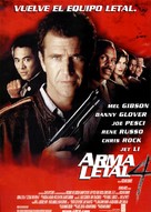 Lethal Weapon 4 - Spanish Movie Poster (xs thumbnail)