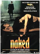 Naked - French Movie Poster (xs thumbnail)