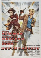 Butch Cassidy and the Sundance Kid - Italian Movie Poster (xs thumbnail)