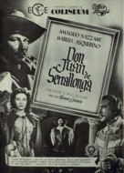 Don Juan de Serrallonga - Spanish poster (xs thumbnail)