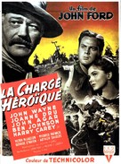 She Wore a Yellow Ribbon - French Movie Poster (xs thumbnail)