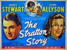 The Stratton Story - British Theatrical movie poster (xs thumbnail)