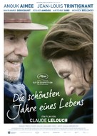 Les plus belles ann&eacute;es d&#039;une vie - German Movie Poster (xs thumbnail)