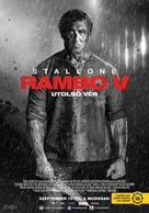 Rambo: Last Blood - Hungarian Movie Poster (xs thumbnail)