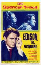Edison, the Man - Spanish Movie Poster (xs thumbnail)