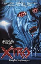 Xtro - Spanish VHS movie cover (xs thumbnail)