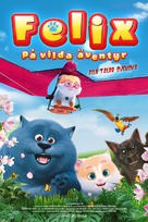 Cats and Peachtopia - Swedish Movie Poster (xs thumbnail)